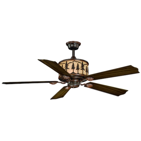 Vaxcel Yosemite 56" Ceiling Fan Bronze F0011
